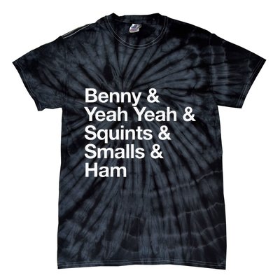 The Sandlot Stacked Name List Tie-Dye T-Shirt