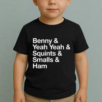 The Sandlot Stacked Name List Toddler T-Shirt