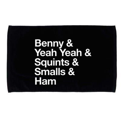 The Sandlot Stacked Name List Microfiber Hand Towel