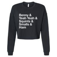 The Sandlot Stacked Name List Cropped Pullover Crew