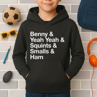The Sandlot Stacked Name List Kids Hoodie
