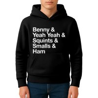 The Sandlot Stacked Name List Kids Hoodie