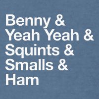 The Sandlot Stacked Name List Garment-Dyed Sweatshirt