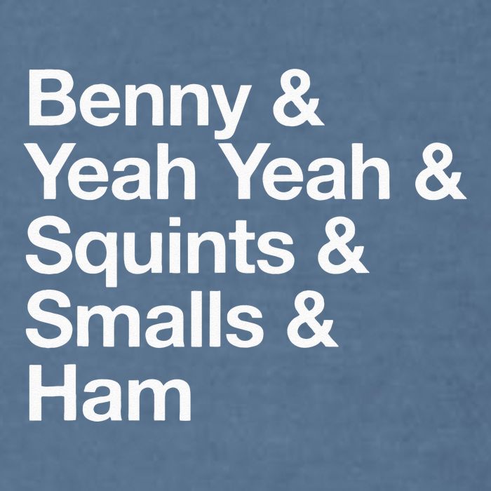 The Sandlot Stacked Name List Garment-Dyed Sweatshirt