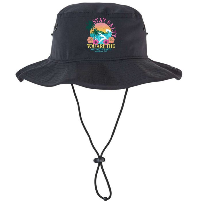 Tropical Stay Salty You Are The Salt Of The Earth Matthew 5 13 Bucket Hat
