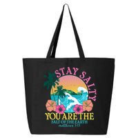 Tropical Stay Salty You Are The Salt Of The Earth Matthew 5 13 25L Jumbo Tote