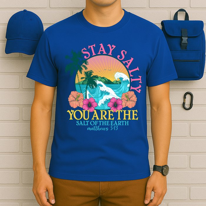 Tropical Stay Salty You Are The Salt Of The Earth Matthew 5 13 T-Shirt