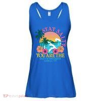 Tropical Stay Salty You Are The Salt Of The Earth Matthew 5 13 Ladies Essential Flowy Tank