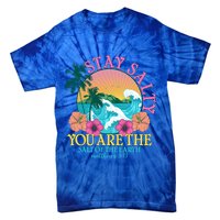 Tropical Stay Salty You Are The Salt Of The Earth Matthew 5 13 Tie-Dye T-Shirt