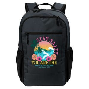 Tropical Stay Salty You Are The Salt Of The Earth Matthew 5 13 Daily Commute Backpack