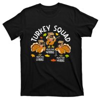 Turkey Squad Slp Ot Pt Therapy Team Fall Thanksgiving T-Shirt