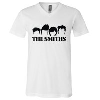 The Smiths Silhuette Rock Band V-Neck T-Shirt