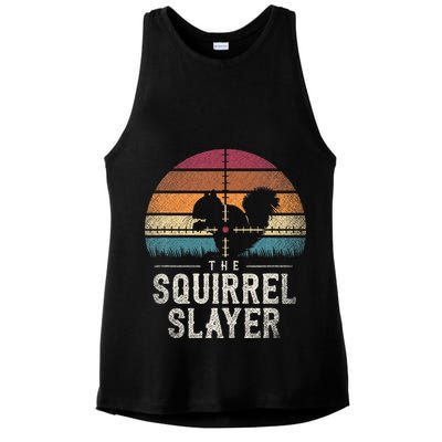 The Squirrel S.L.A.Y.E.R Squirrel Ladies PosiCharge Tri-Blend Wicking Tank