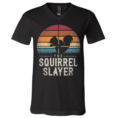 The Squirrel S.L.A.Y.E.R Squirrel V-Neck T-Shirt