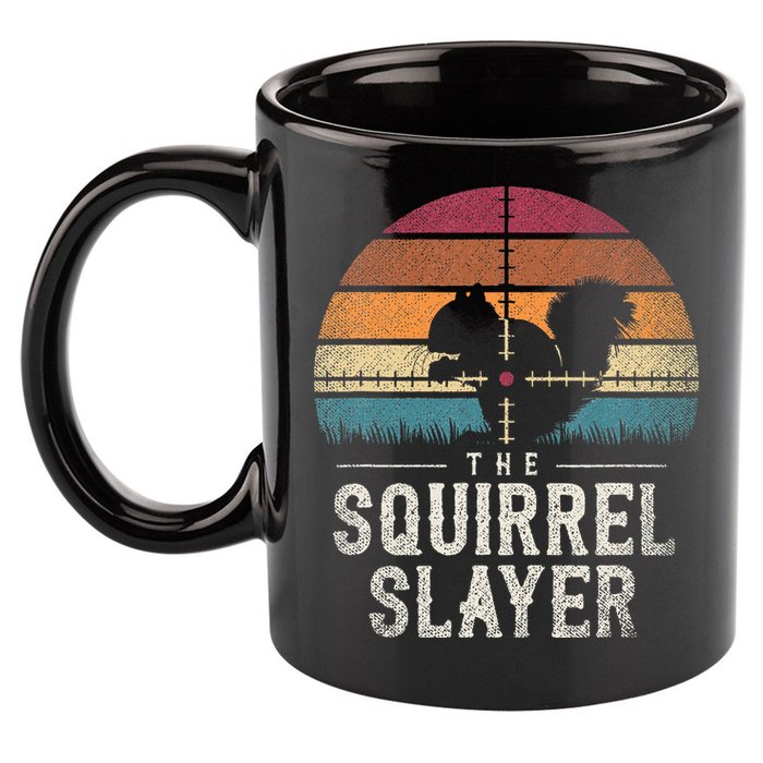 The Squirrel S.L.A.Y.E.R Squirrel 11oz C Handle Ceramic Mug
