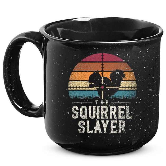 The Squirrel S.L.A.Y.E.R Squirrel 15oz Campfire Ceramic Mug