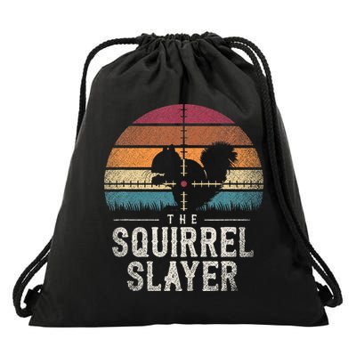 The Squirrel S.L.A.Y.E.R Squirrel Drawstring Bag