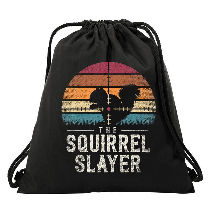 The Squirrel S.L.A.Y.E.R Squirrel Drawstring Bag