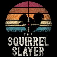 The Squirrel S.L.A.Y.E.R Squirrel Flat Bill Trucker Hat