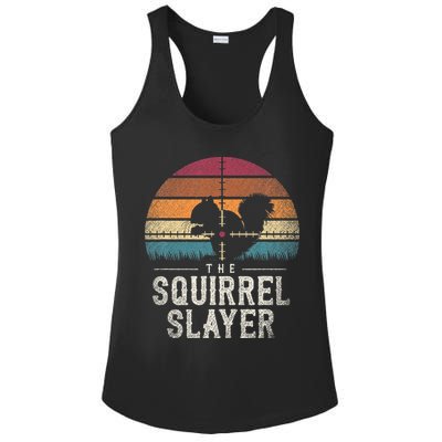 The Squirrel S.L.A.Y.E.R Squirrel Ladies PosiCharge Competitor Racerback Tank