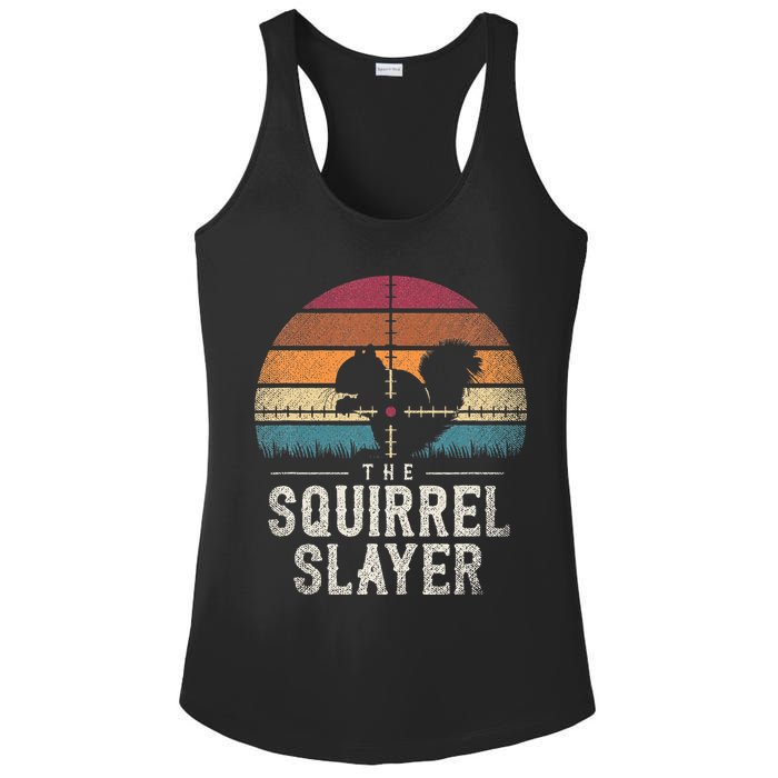 The Squirrel S.L.A.Y.E.R Squirrel Ladies PosiCharge Competitor Racerback Tank