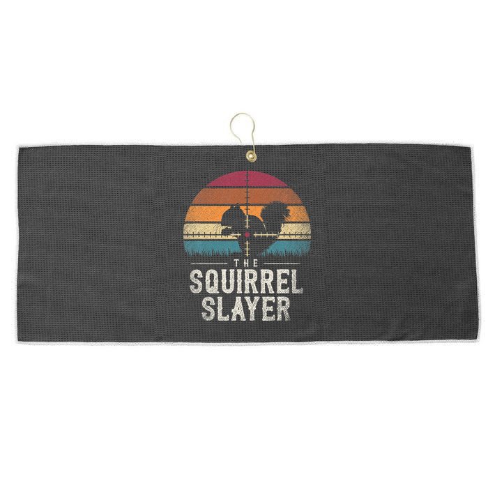 The Squirrel S.L.A.Y.E.R Squirrel Large Microfiber Waffle Golf Towel