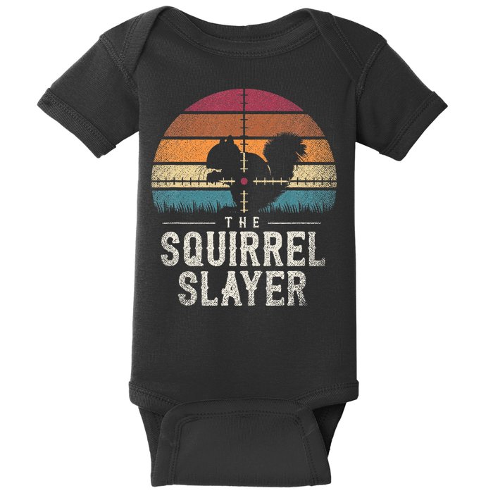 The Squirrel S.L.A.Y.E.R Squirrel Baby Bodysuit