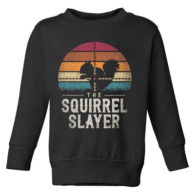The Squirrel S.L.A.Y.E.R Squirrel Toddler Sweatshirt