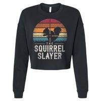 The Squirrel S.L.A.Y.E.R Squirrel Cropped Pullover Crew