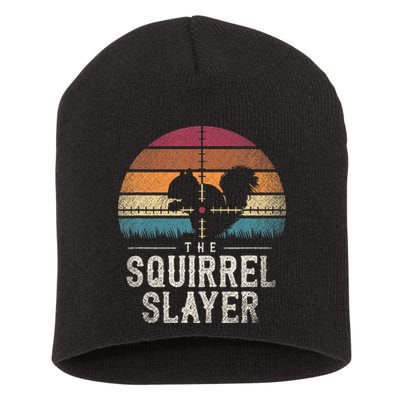 The Squirrel S.L.A.Y.E.R Squirrel Short Acrylic Beanie