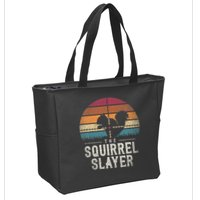 The Squirrel S.L.A.Y.E.R Squirrel Zip Tote Bag
