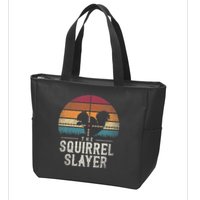 The Squirrel S.L.A.Y.E.R Squirrel Zip Tote Bag