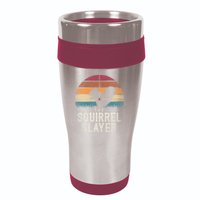 The Squirrel S.L.A.Y.E.R Squirrel 16oz Travel Tumbler