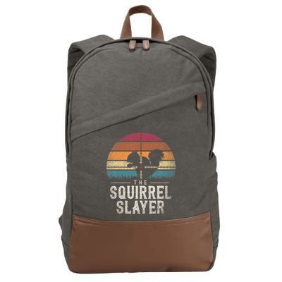 The Squirrel S.L.A.Y.E.R Squirrel Cotton Canvas Backpack