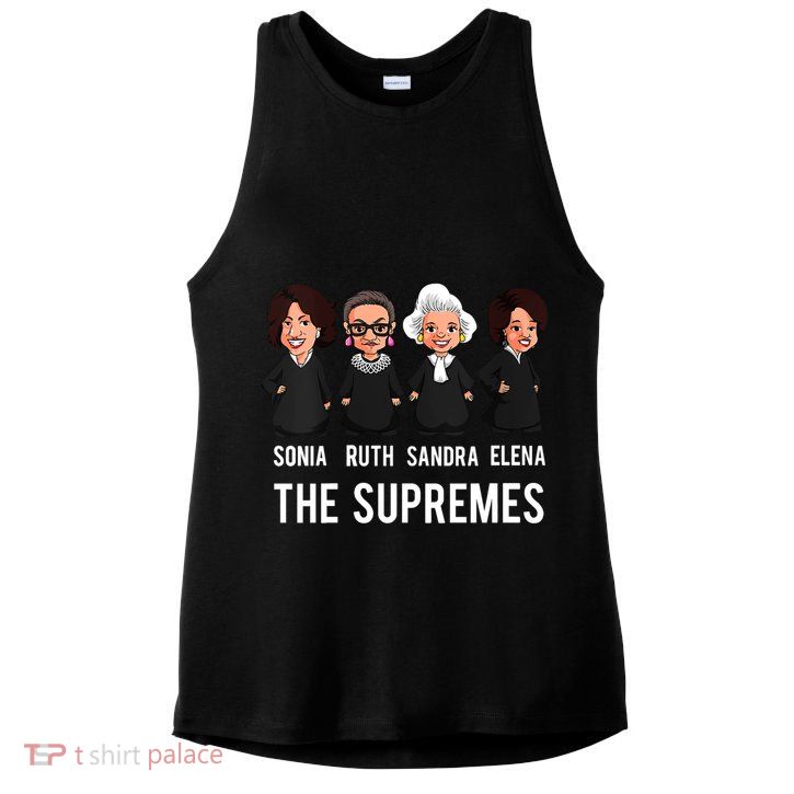 The Supremes Supreme Court Justices Rbg Funny Gift Ladies PosiCharge Tri-Blend Wicking Tank