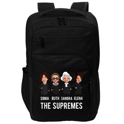 The Supremes Supreme Court Justices Rbg Funny Gift Impact Tech Backpack