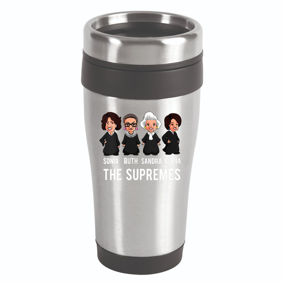 The Supremes Supreme Court Justices Rbg Funny Gift 16oz Travel Tumbler