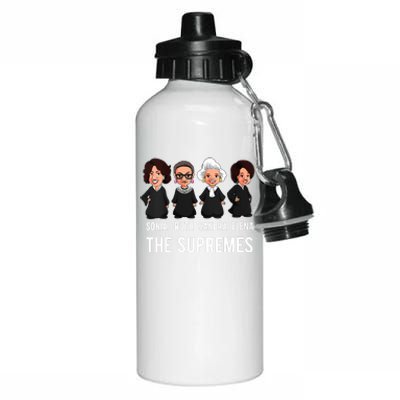 The Supremes Supreme Court Justices Rbg Funny Gift Aluminum Water Bottle 