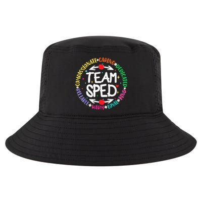 Team Sped Special Teacher Specialist School Caretaker Staff Cool Comfort Performance Bucket Hat