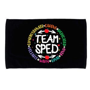 Team Sped Special Teacher Specialist School Caretaker Staff Microfiber Hand Towel