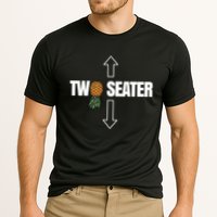 Two Seater Swinger Pineapple Funny Cooling Performance Crew T-Shirt