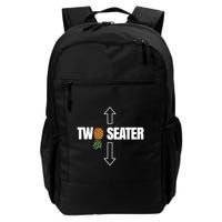 Two Seater Swinger Pineapple Funny Backpack