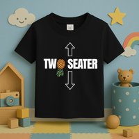 Two Seater Swinger Pineapple Funny Toddler T-Shirt
