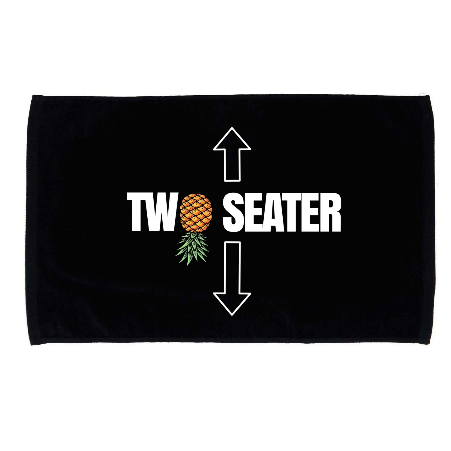 Two Seater Swinger Pineapple Funny Microfiber Hand Towel