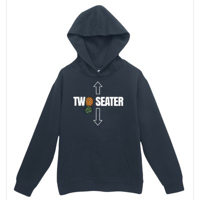 Two Seater Swinger Pineapple Funny Urban Pullover Hoodie