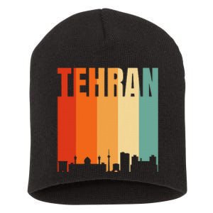 Tehran Skyline Short Acrylic Beanie