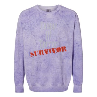 Tower Survivor Colorblast Crewneck Sweatshirt