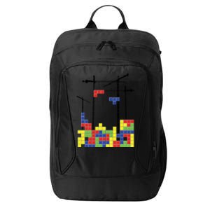 Tetris Skyline City Backpack