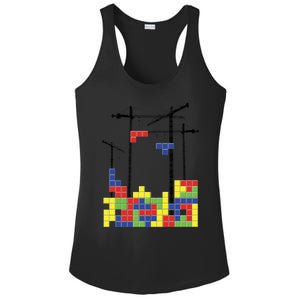 Tetris Skyline Ladies PosiCharge Competitor Racerback Tank