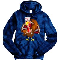 Thanksgiving Scrub Tops Wo Turkey Nurse Holiday Nursing Tie Dye Hoodie